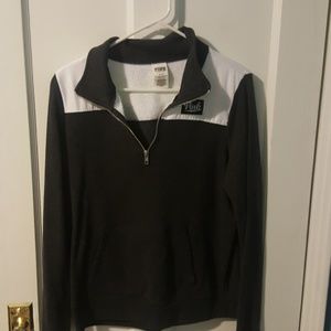 VS Pink quarter zip